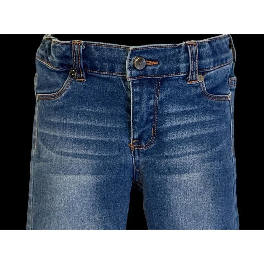 DKNY Boys Blue Skinny Jeans Size 4 with Pockets